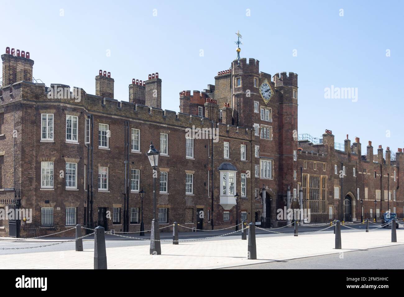 16th century St James's Palace, Pall Mall, St James's City of