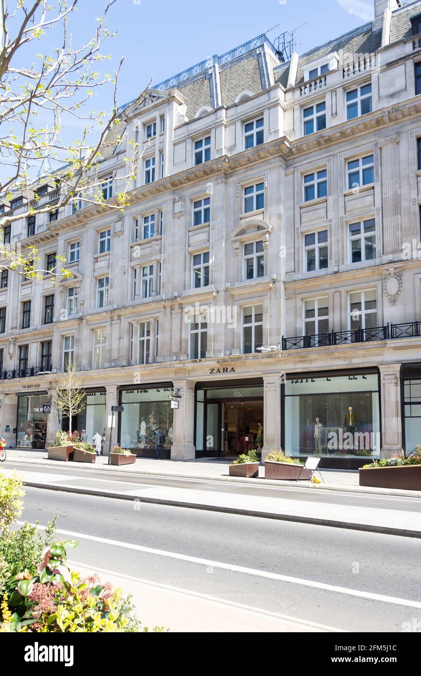 Zara Department Store, Regent Street, Soho, City of Westminster, Greater  London, England, United Kingdom Stock Photo - Alamy