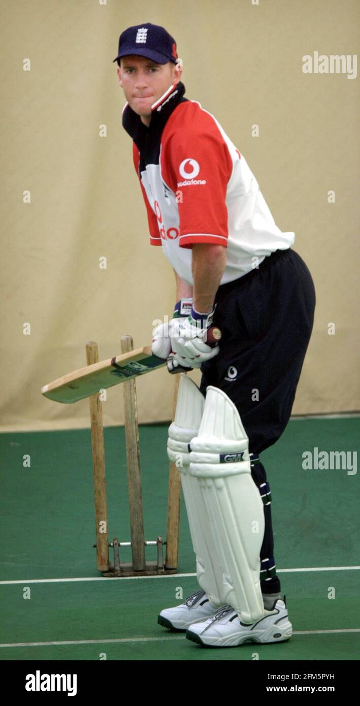 CRAIG WHITE ENGLAND IN THE NETS AT LORDS FOR THE 1st TEST WITH PAKISTAN Stock Photo