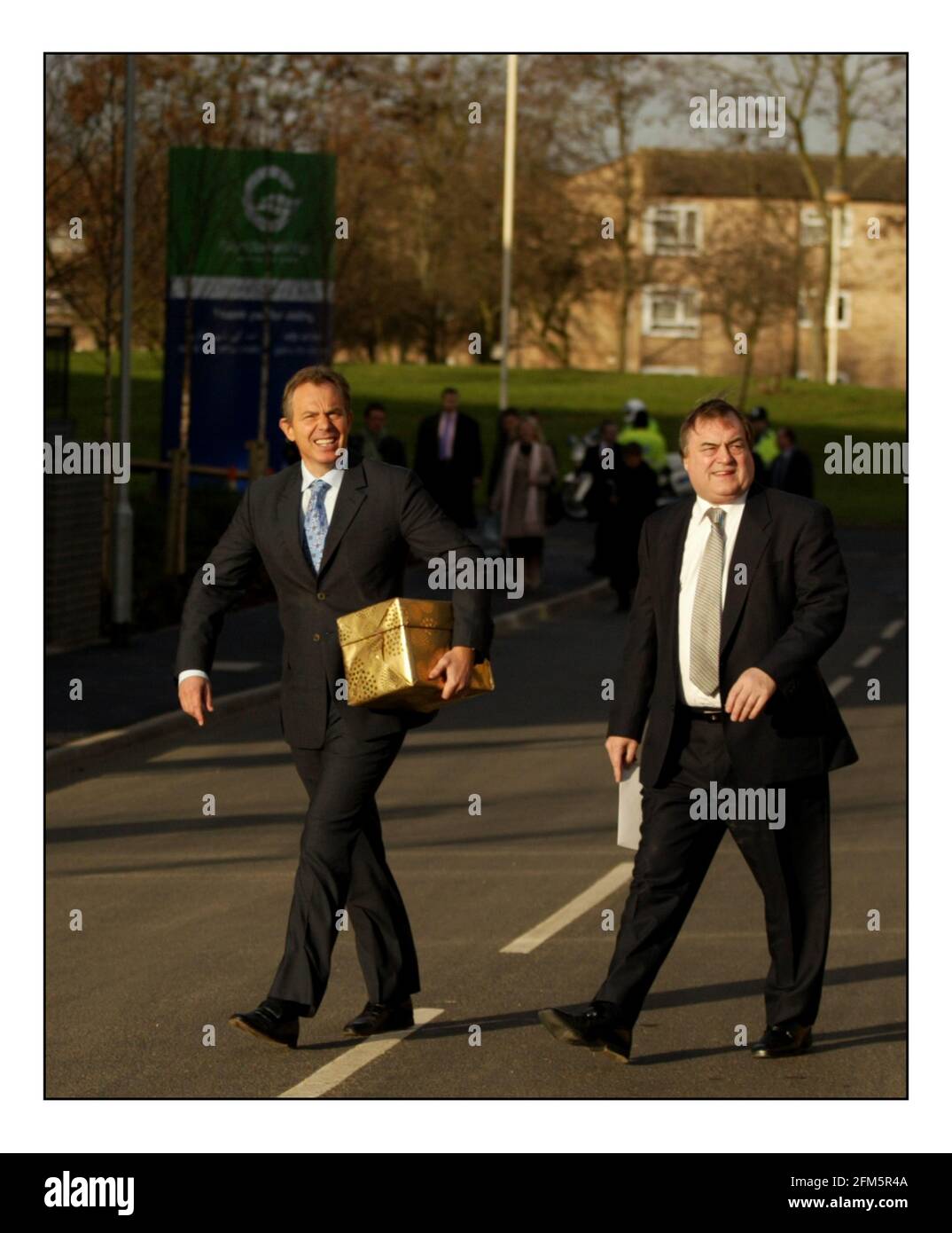 Government unveils 5 yr housing plans......Tony Blair and John Prescott