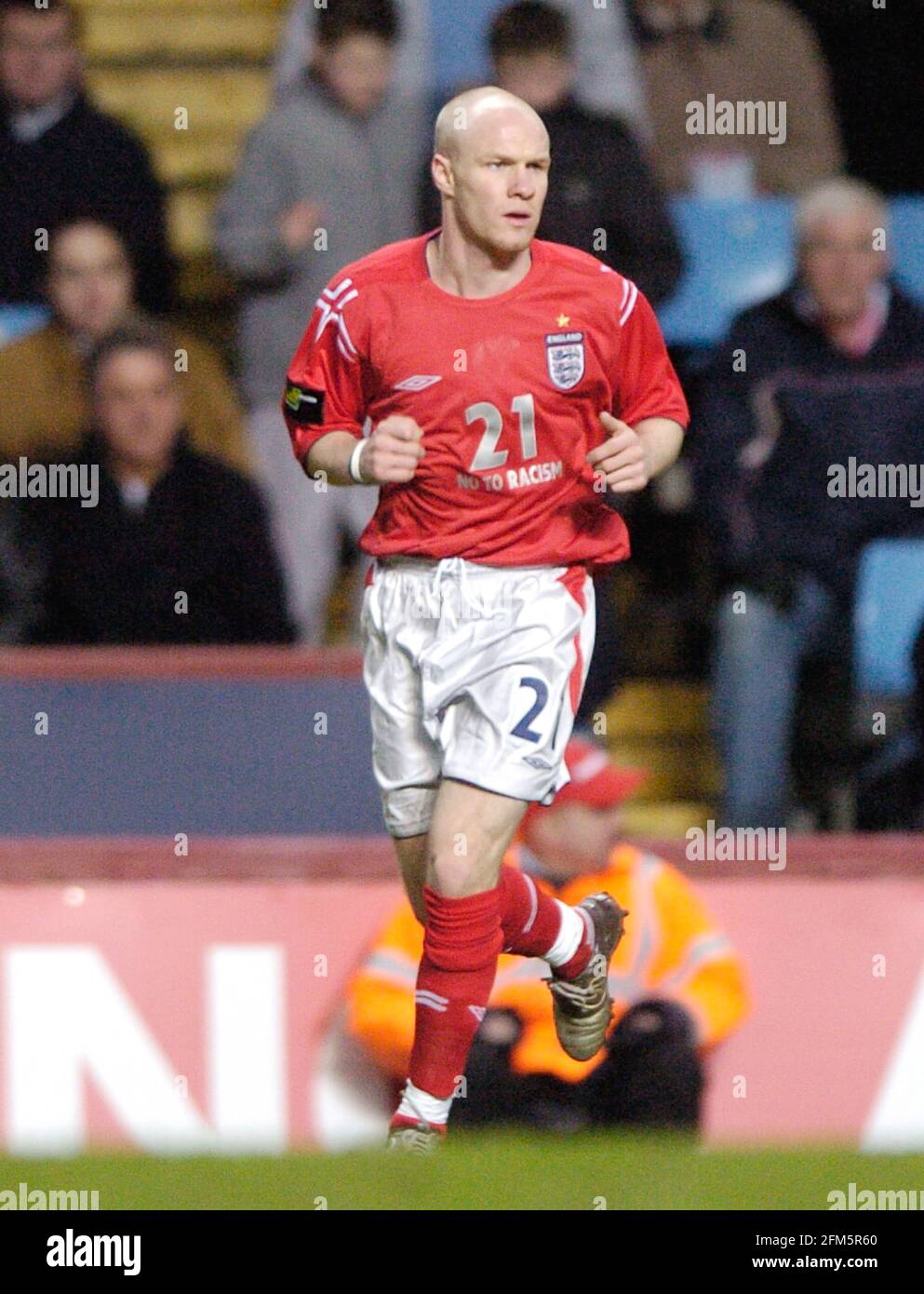 England V Holland At Aston Villa Andy Johnson 10 2 05 Picture David Ashdown Rugby Football England Stock Photo Alamy England V Holland At Aston Villa Andy Johnson 10 2 05 Picture David Ashdown Rugby Football England Stock Photo Alamy
