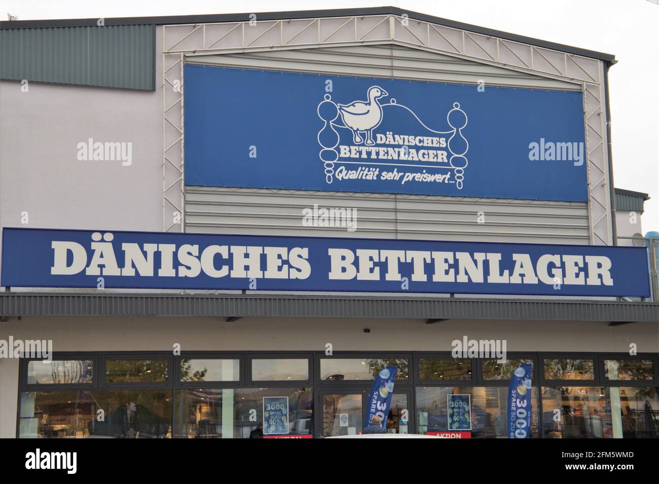 Daenisches bettenlager logo hi-res stock photography and images - Alamy
