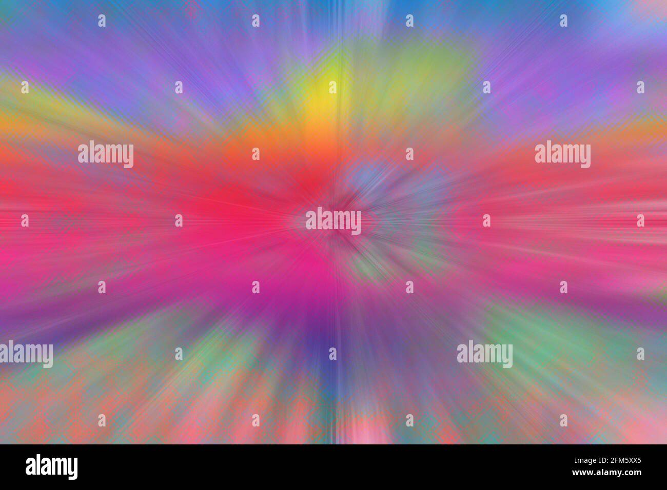 An abstract psychedelic motion blur burst background image Stock Photo ...