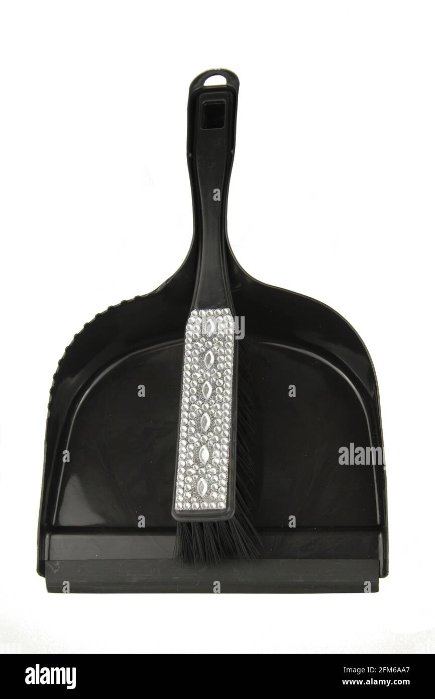 Dustpan and brush with bling hires stock photography and images Alamy