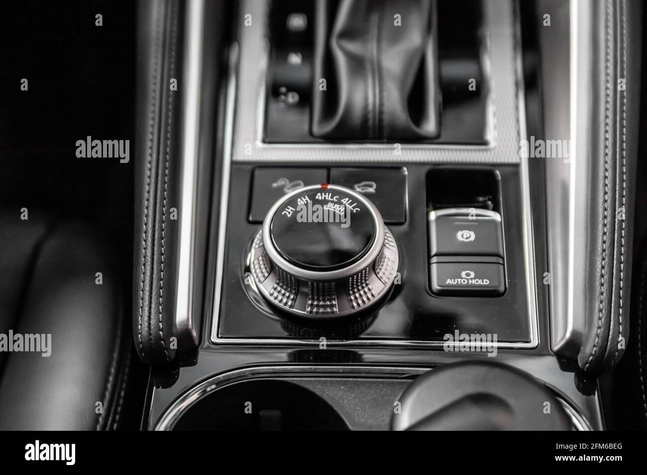 Moscow Russia February 17 2021 All New Mitsubishi Pajero Sport