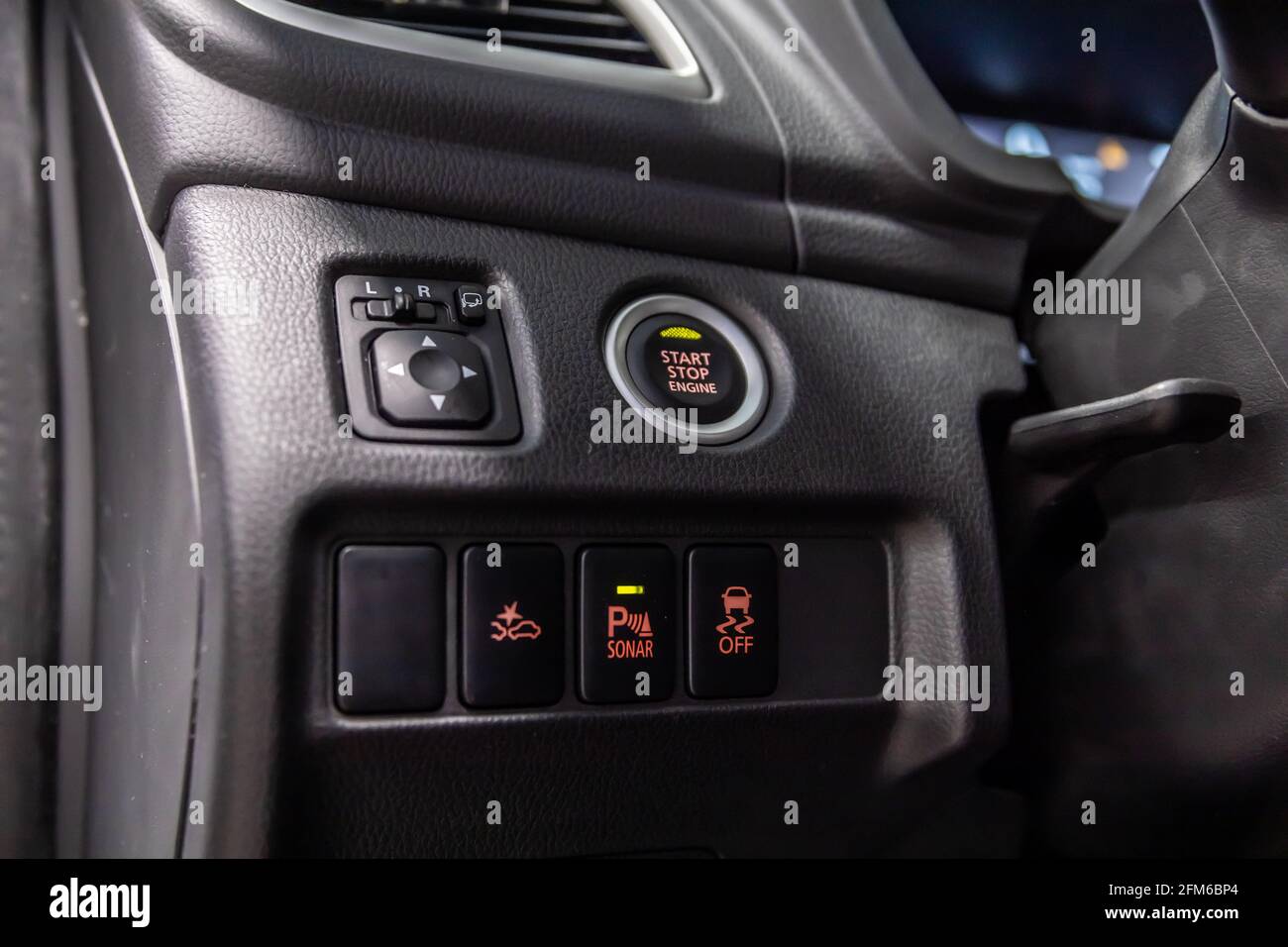 Moscow Russia February 17 2021 All New Mitsubishi Pajero Sport
