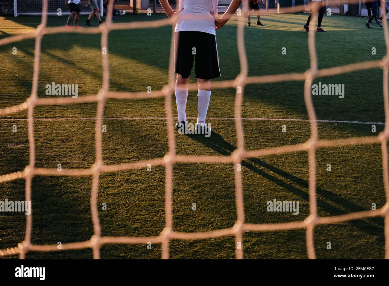Goalie goal keeper hires stock photography and images Alamy