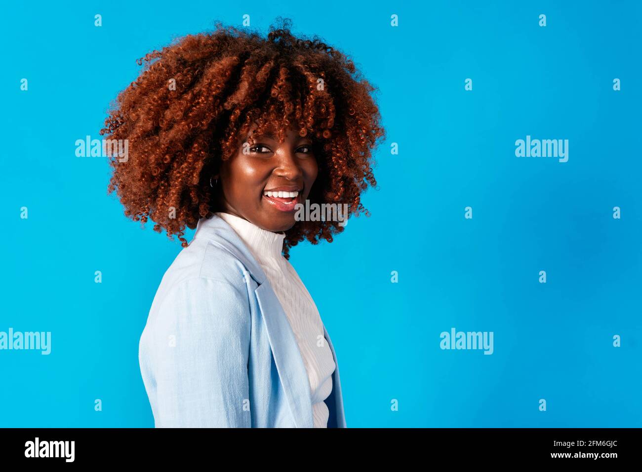 Portrait of a beautiful young black businesswoman Stock Photo - Alamy