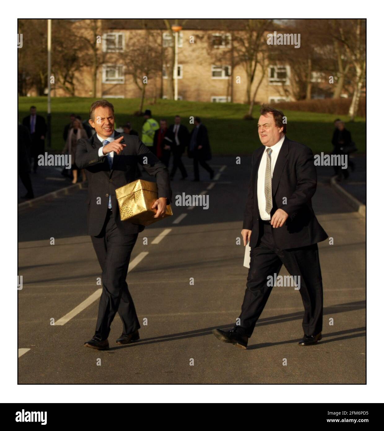 Government unveils 5 yr housing plans......Tony Blair and John Prescott