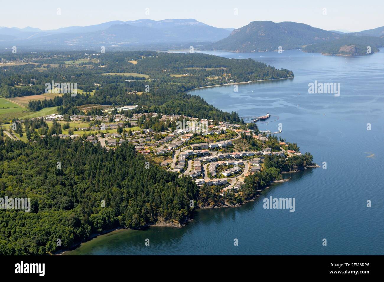 Saanich bc aerial hires stock photography and images Alamy