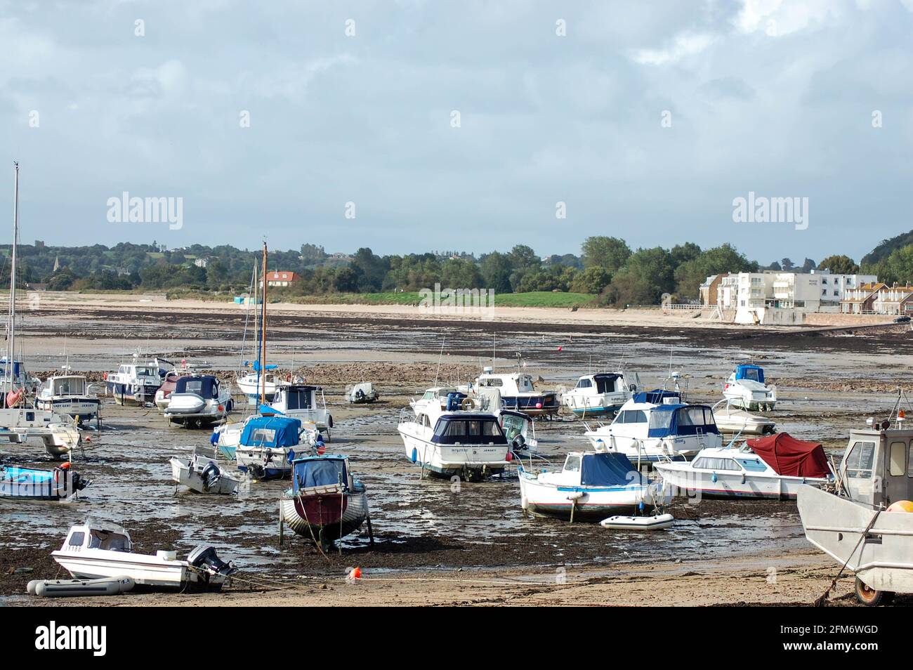Jersey fishing boats Stock Photo Alamy