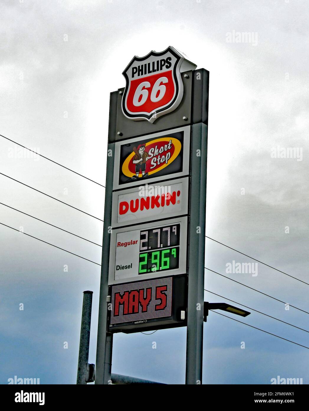 Gas station food signs hires stock photography and images Alamy