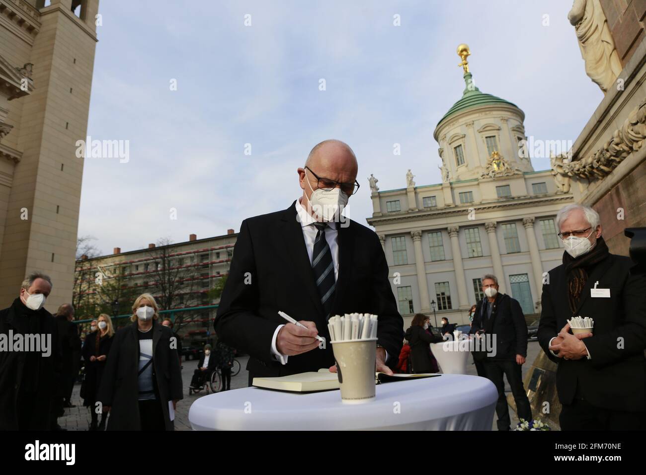 05/06/2021, Potsdam, Germany, Prime Minister Dietmar Woidke (SPD) after