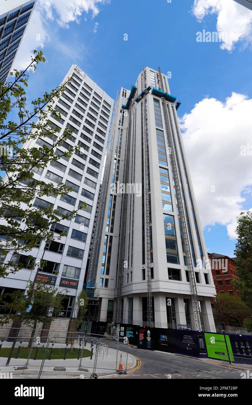 New Students flats in Leeds city Centre Stock Photo