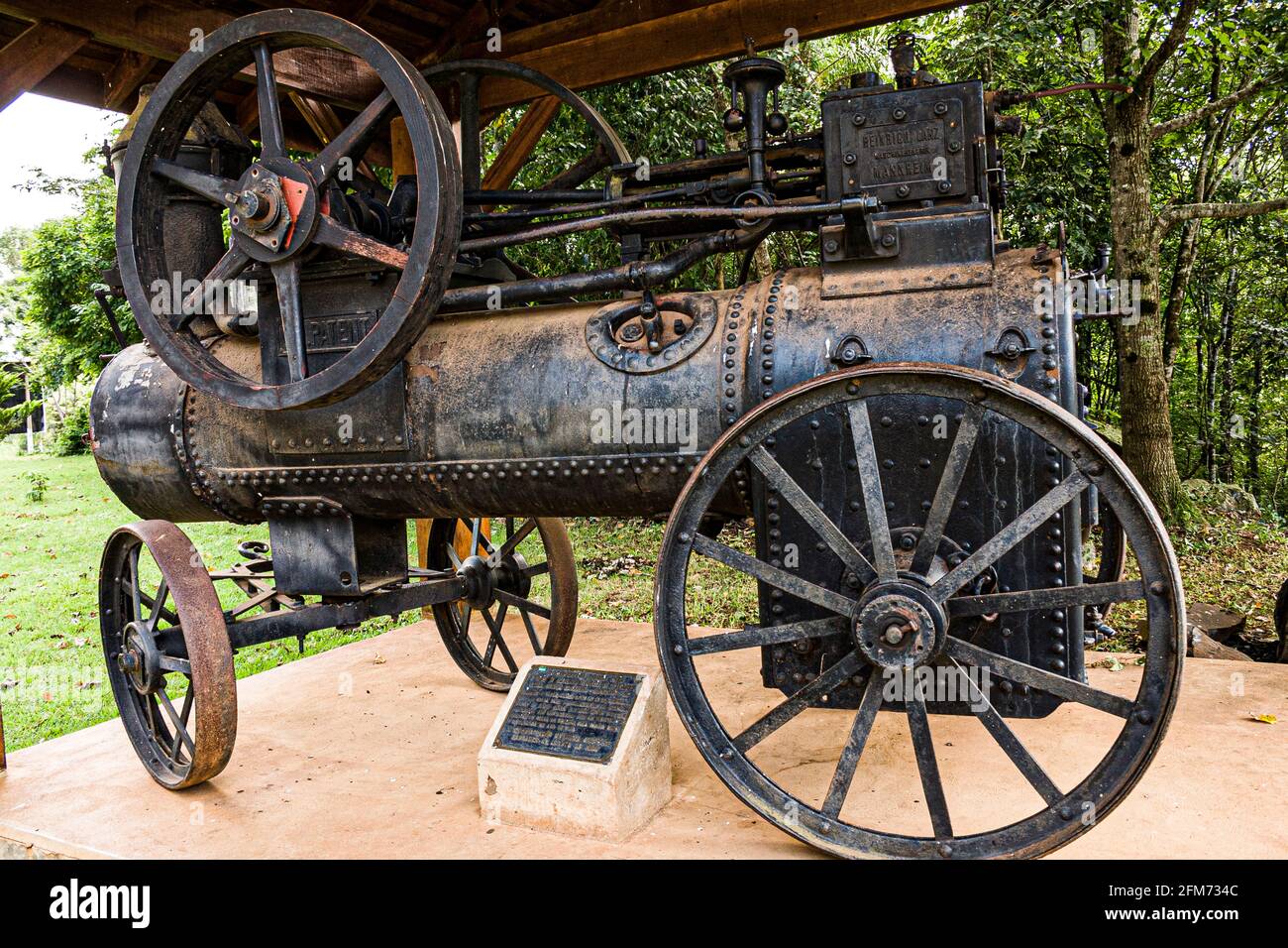 A Classic Preserved Pacific in Steam in Brazil