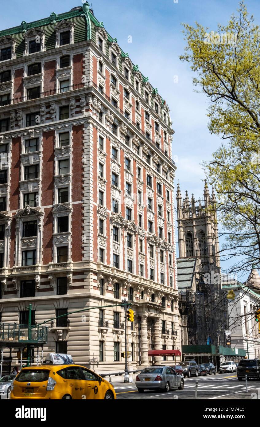 The Kenilworth Co-Op building in on Central Park West, NYC, USA Stock Photo