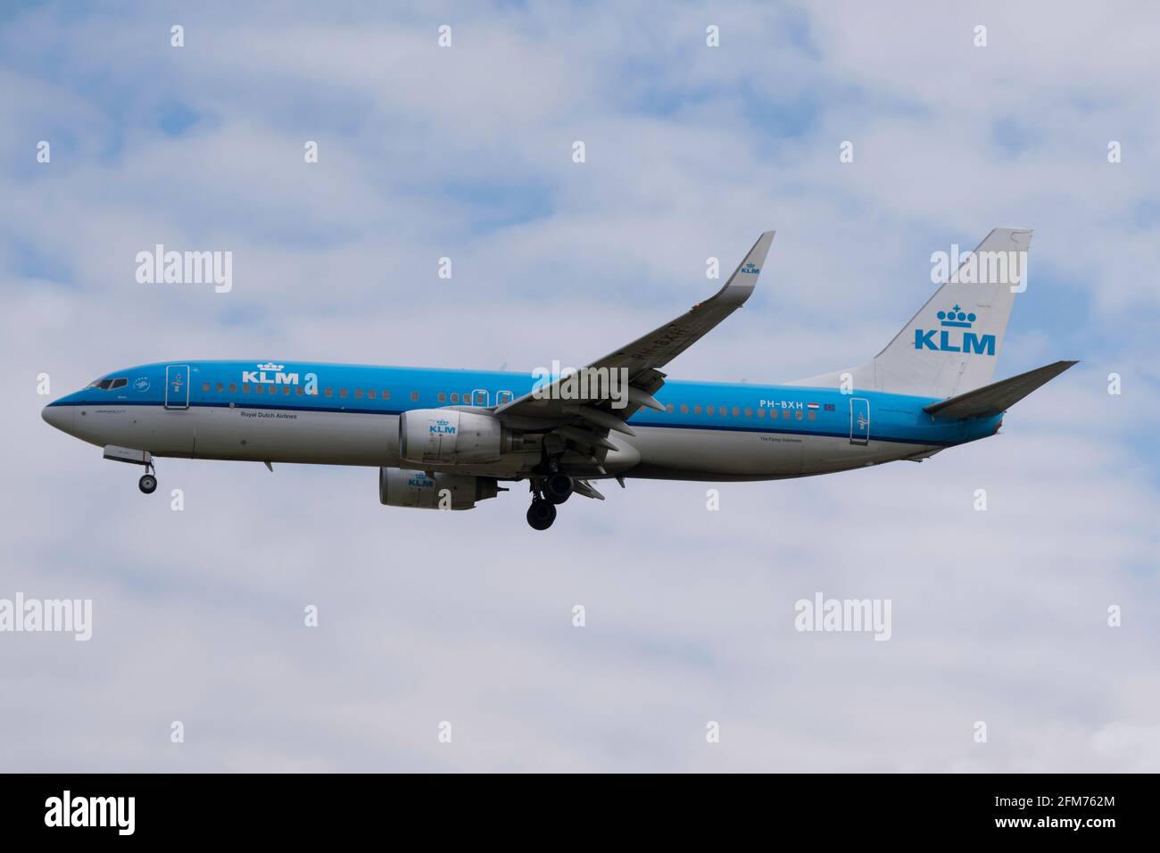 KLM Boeing 737800 Stock Photo Alamy