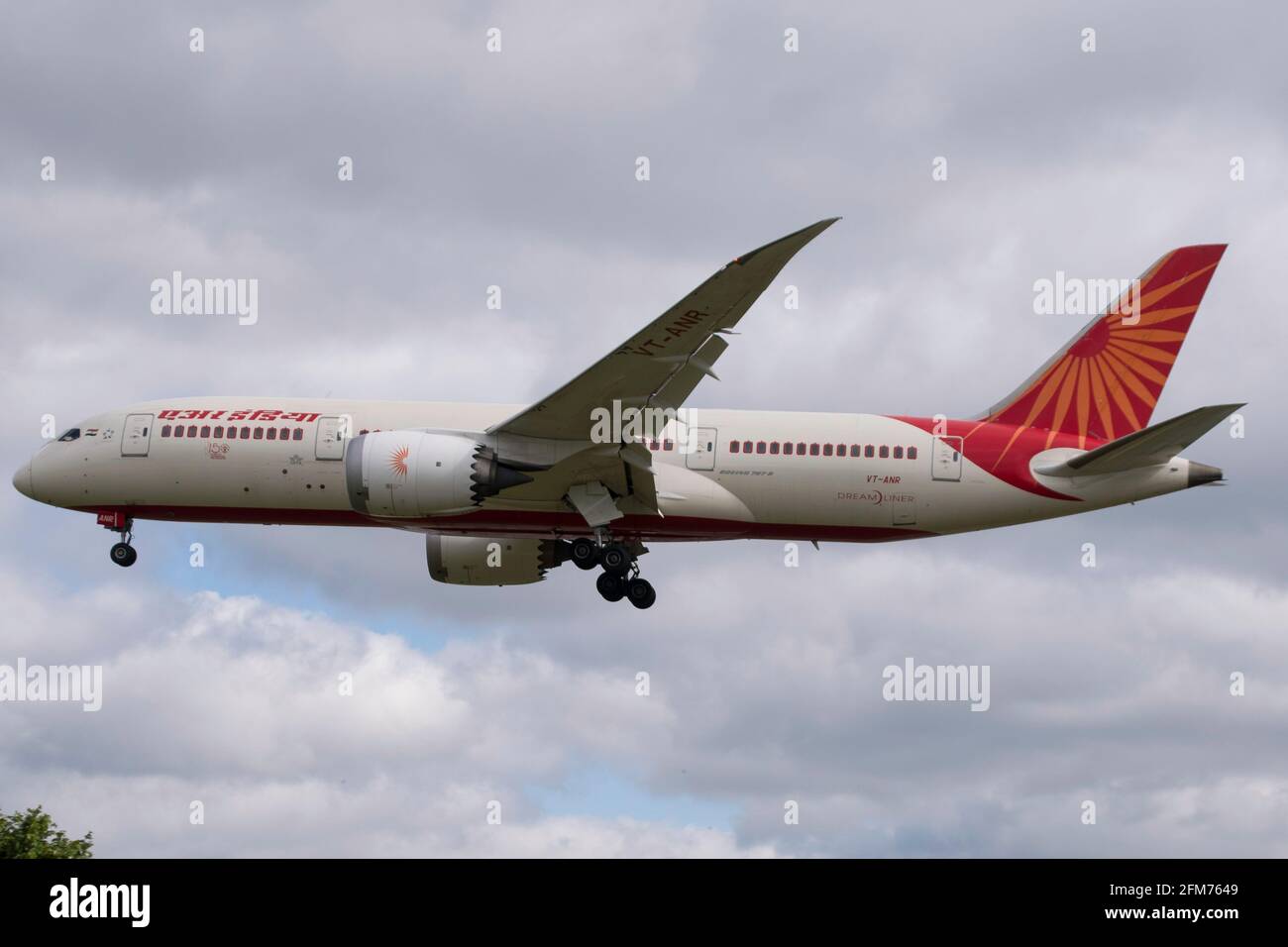 Air India Boeing 787-8 Dreamliner Stock Photo