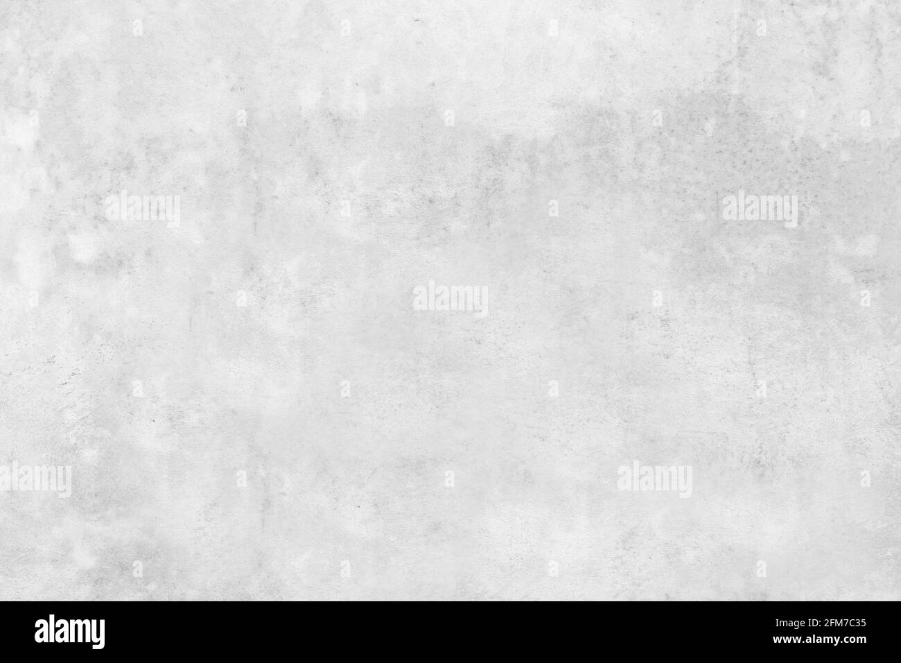 The wall is a light gray white concrete building cement texture background. Stock Photo
