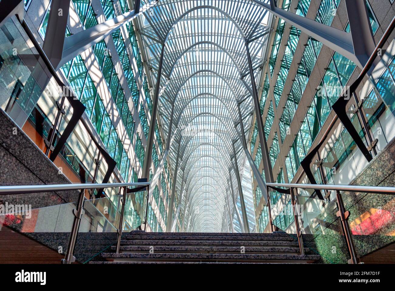 Allen Lambert Galleria, Toronto, Canada Stock Photo