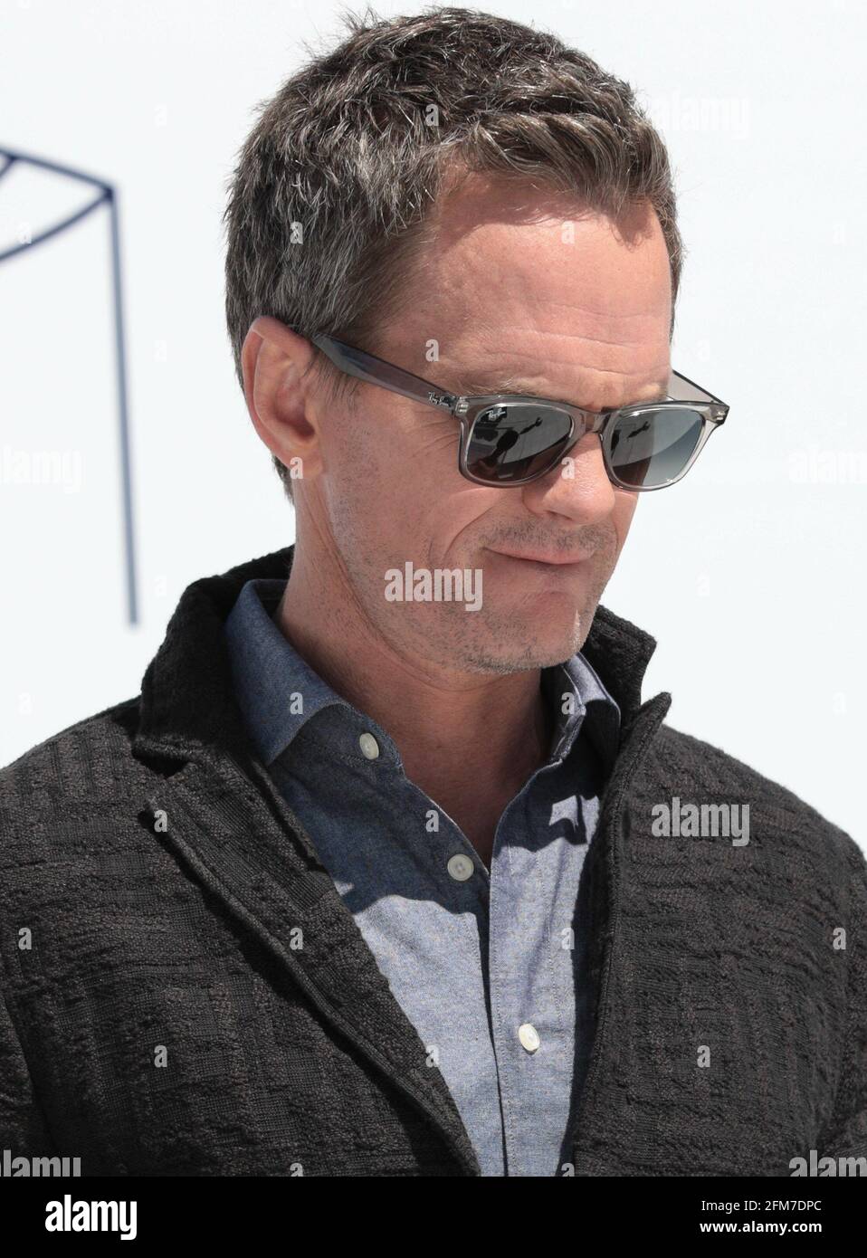 East Rutherford, NJ, USA. 6th May, 2021. Neil Patrick Harris Photo Call for CLEAR Brings Together Over 100 Family Members Separated During COVID to Reunite for the First Time, MetLife Stadium, East Rutherford, NJ May 6, 2021. Credit: CJ Rivera/Everett Collection/Alamy Live News Stock Photo