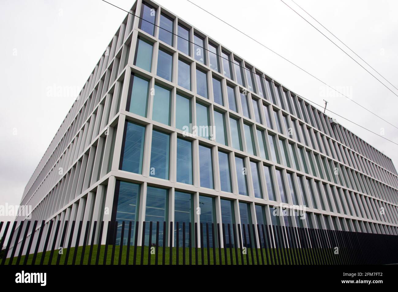 Arteixo-Spain. New headquarters building of the central department of Zara.com  in Arteixo, A Coruña, Spain on April 24, 2021 Stock Photo - Alamy