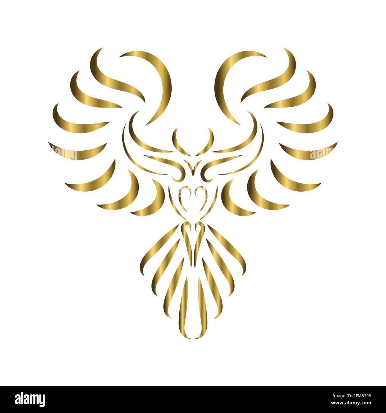 gold line art of phoenix bird with beautiful wings. Curl floral ornament decoration. Good use for symbol, mascot, icon, avatar, tattoo, T Shirt design Stock Vector Image & Art - Alamy gold line art of phoenix bird with beautiful wings. Curl floral ornament decoration. Good use for symbol, mascot, icon, avatar, tattoo, T Shirt design Stock Vector Image & Art - Alamy