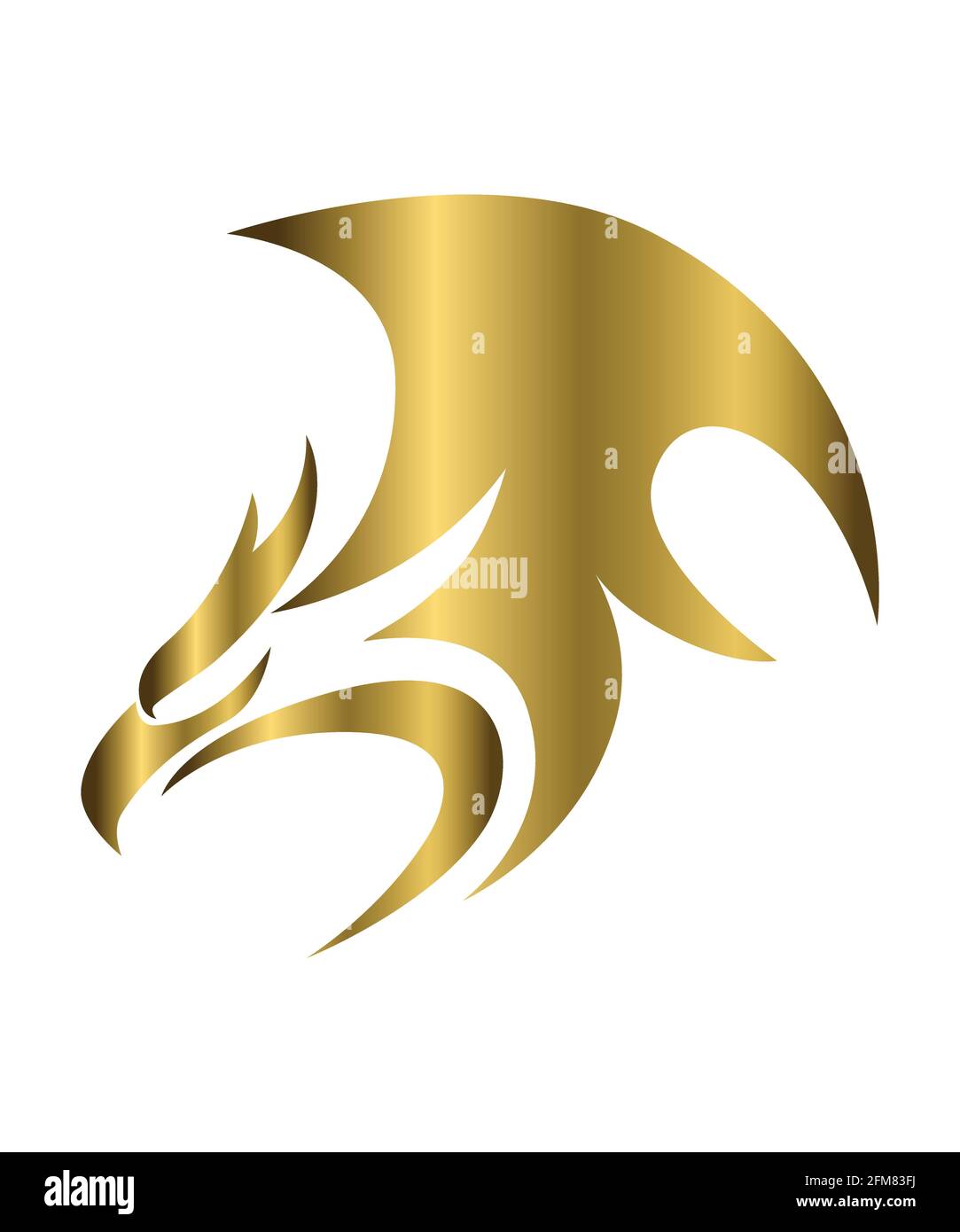 Golden Vector Logo Of Phoenix It Shows Power And Strength Stock Vector Image Art Alamy Golden Vector Logo Of Phoenix It Shows Power And Strength Stock Vector Image Art Alamy