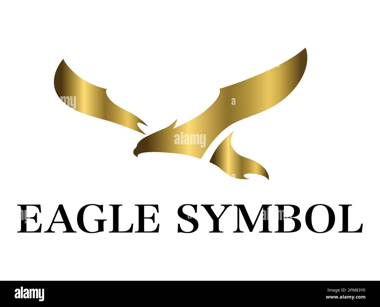 Golden Vector Logo Of Eagle That Is Flying Stock Vector Image Art Alamy Golden Vector Logo Of Eagle That Is Flying Stock Vector Image Art Alamy