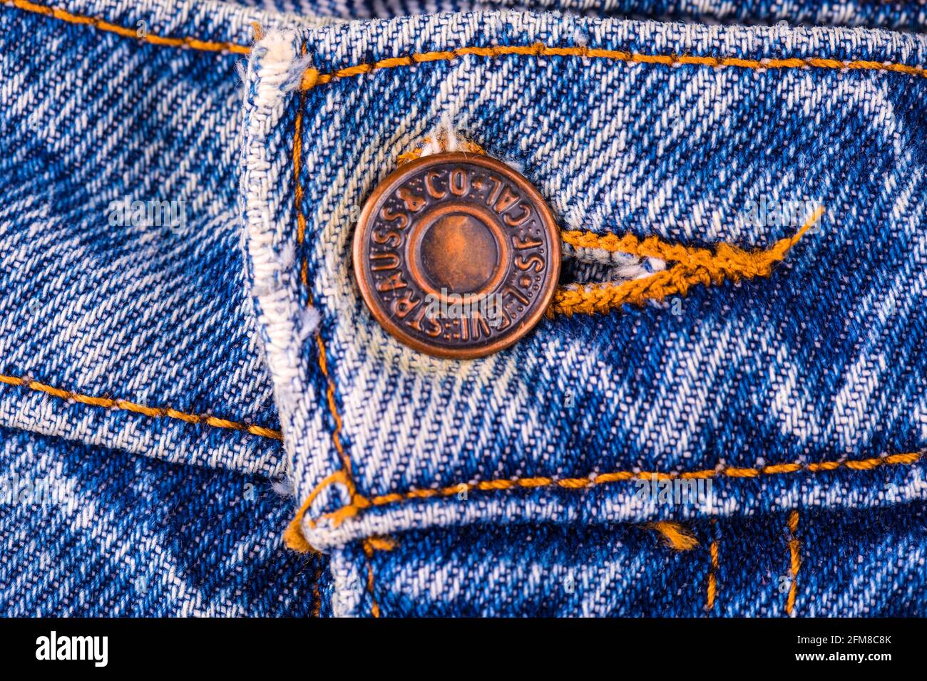 The original denim co brand hi-res stock photography and images - Alamy
