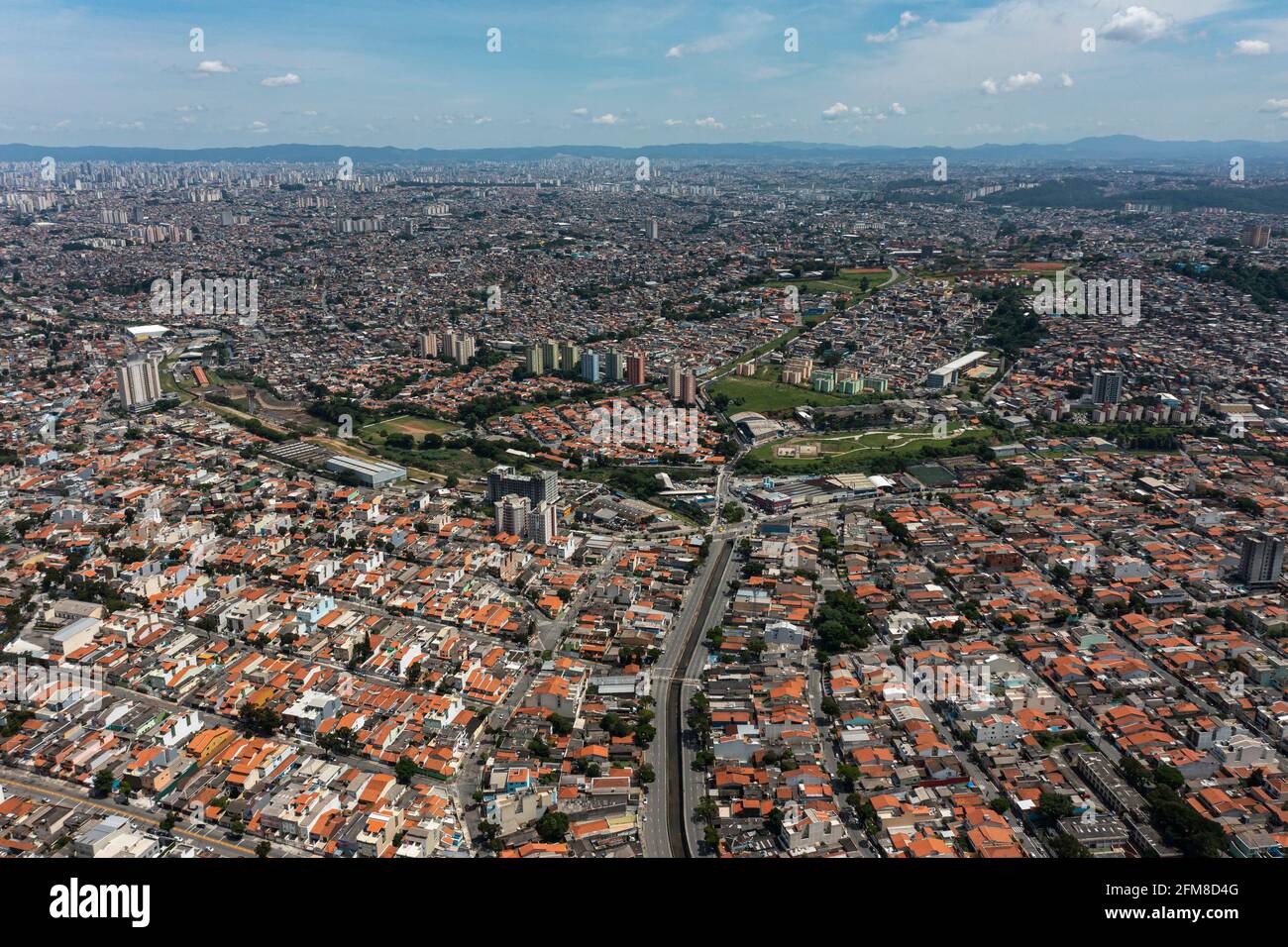 Santo Andre city, Sao Paulo state, Brazil. Stock Photo