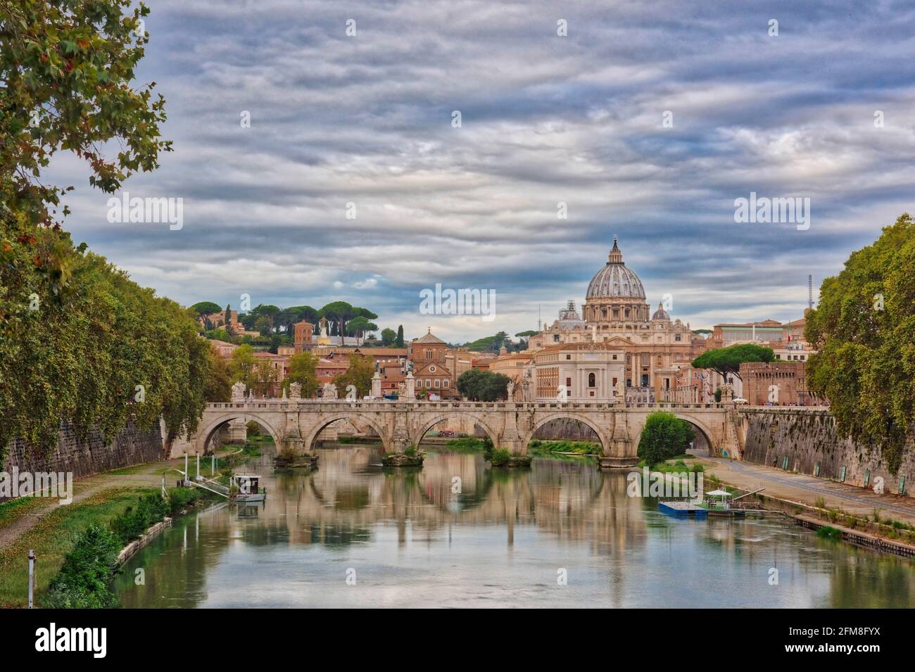 Rome's Cathedral, capital of Italy Stock Photo