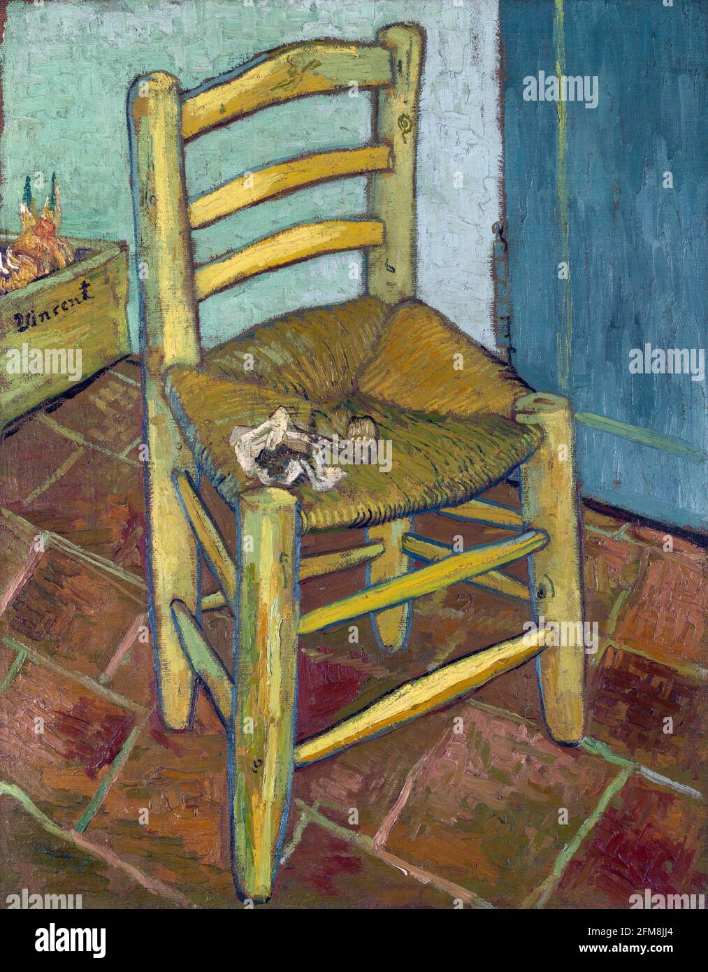 Van gogh yellow chair hires stock photography and images Alamy