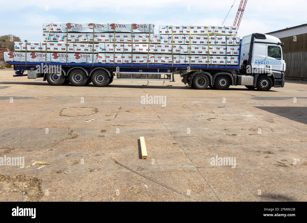 Anglo forest products warehouse timber hires stock photography and