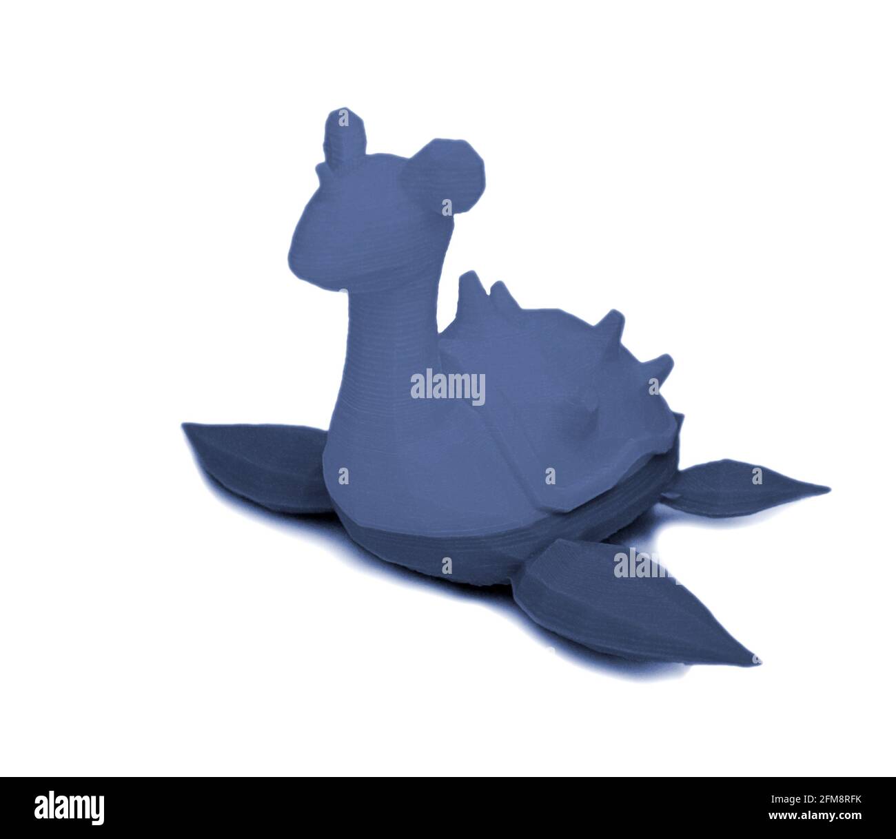 Objects printed by 3d printer Isolated on white background Stock Photo ...