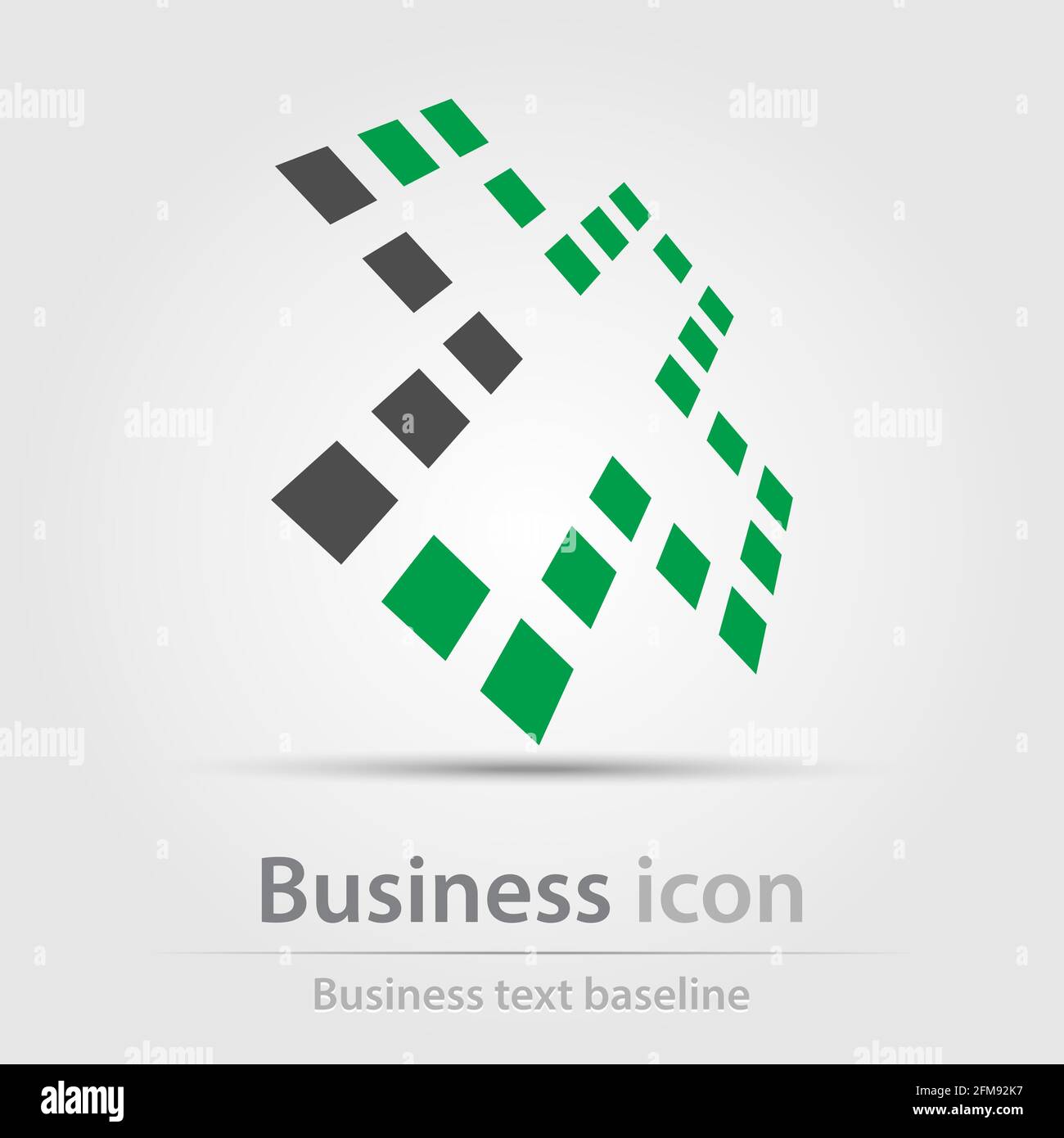 Originally created business icon for creative design tasks Stock Vector