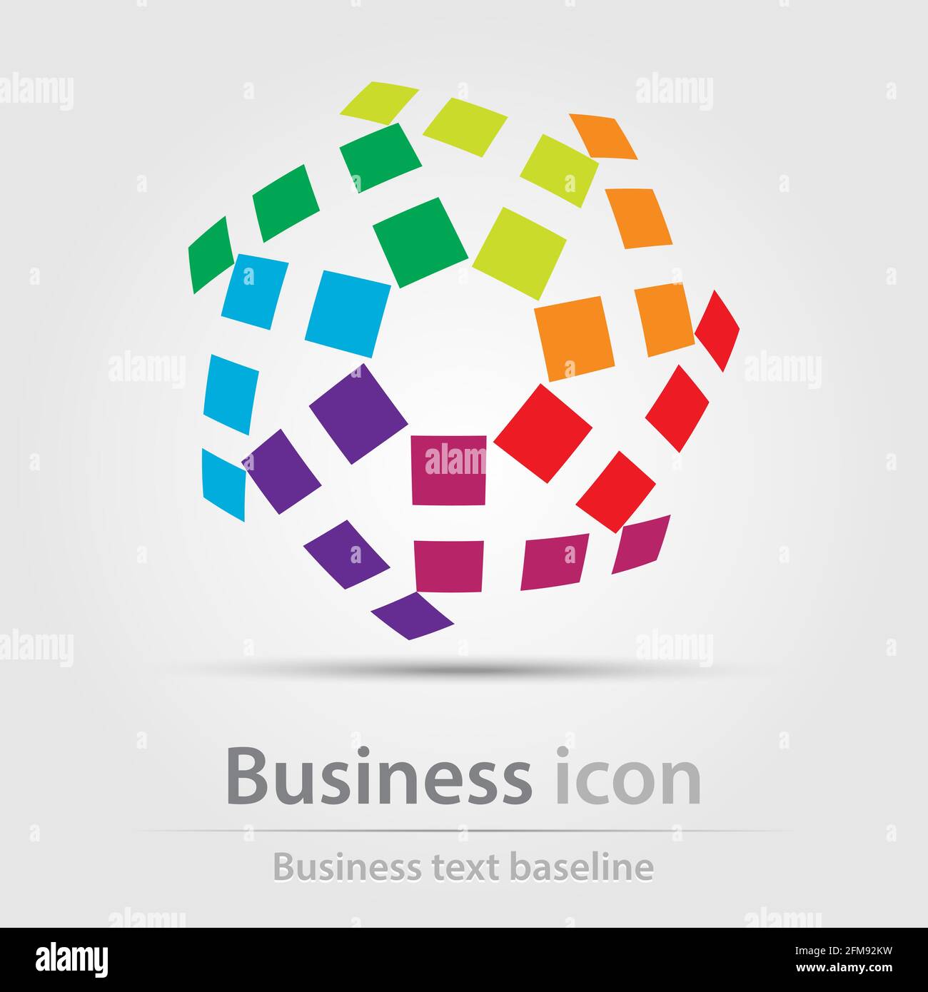 Originally created business icon for creative design tasks Stock Vector