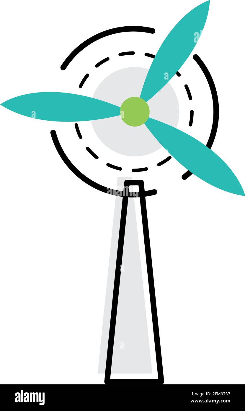 turbine wind energy Stock Vector Image & Art - Alamy