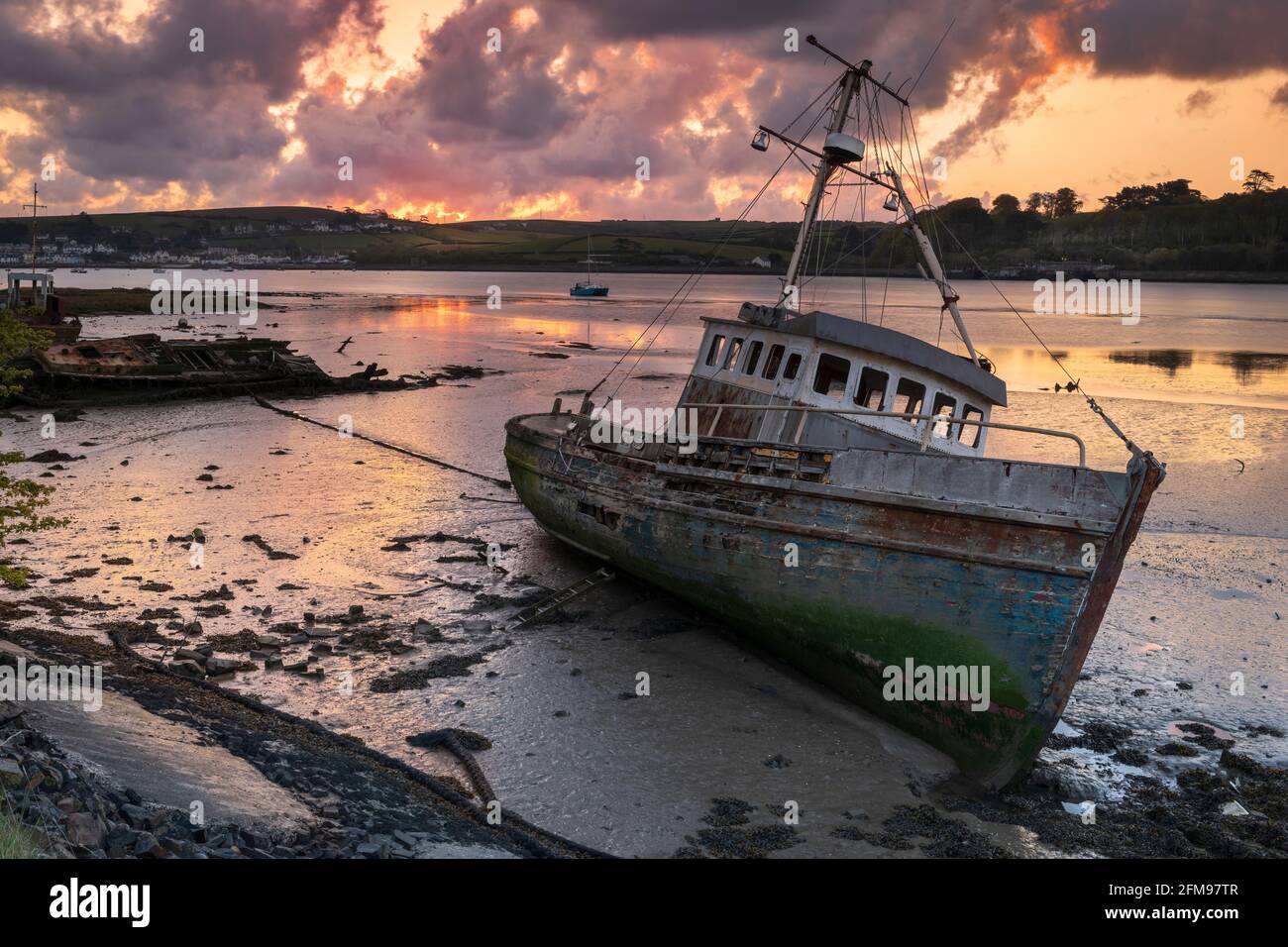 Appledore, North Devon, England. Friday 7th May 2021. UK Weather. As ...