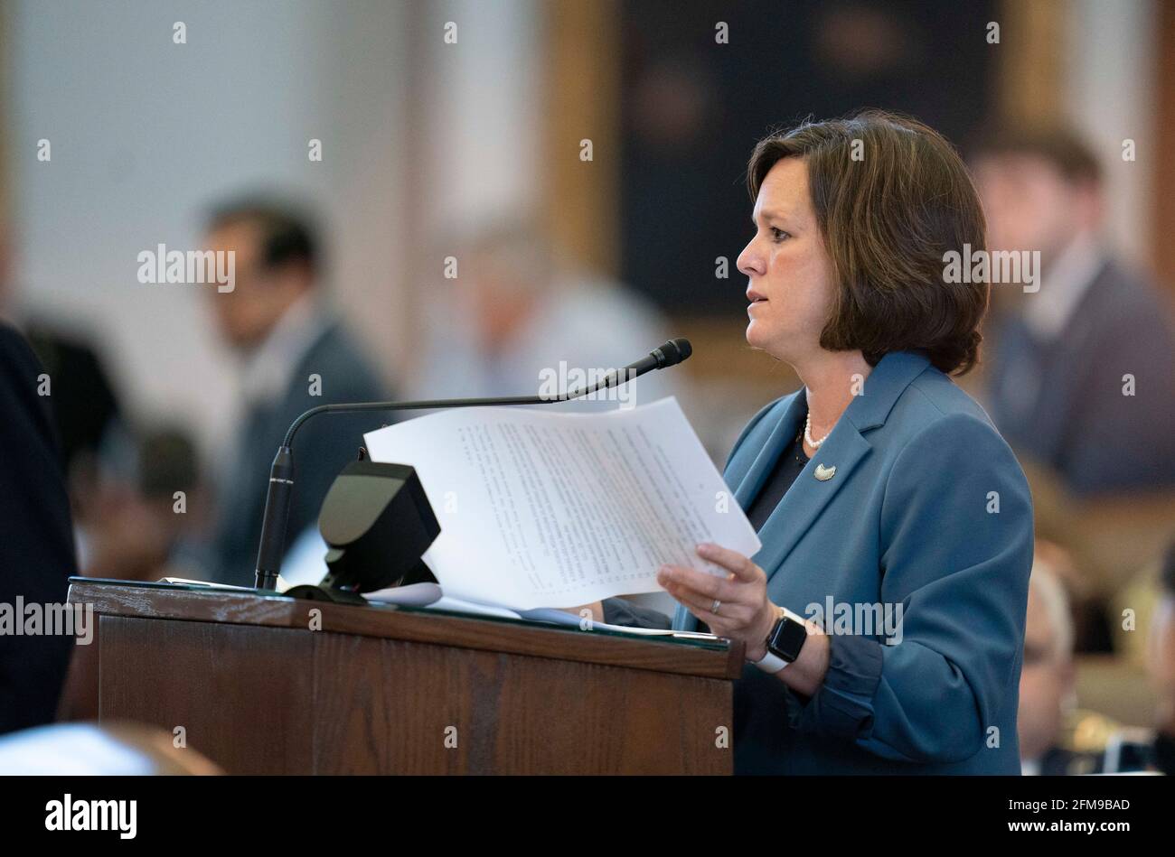 May 6, 2021, Austin Texas USA The Texas House of Representatives