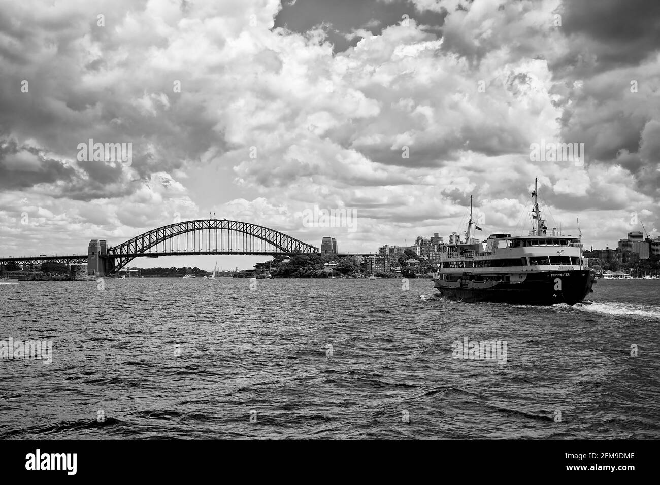 Australian ferries Black and White Stock Photos & Images - Alamy
