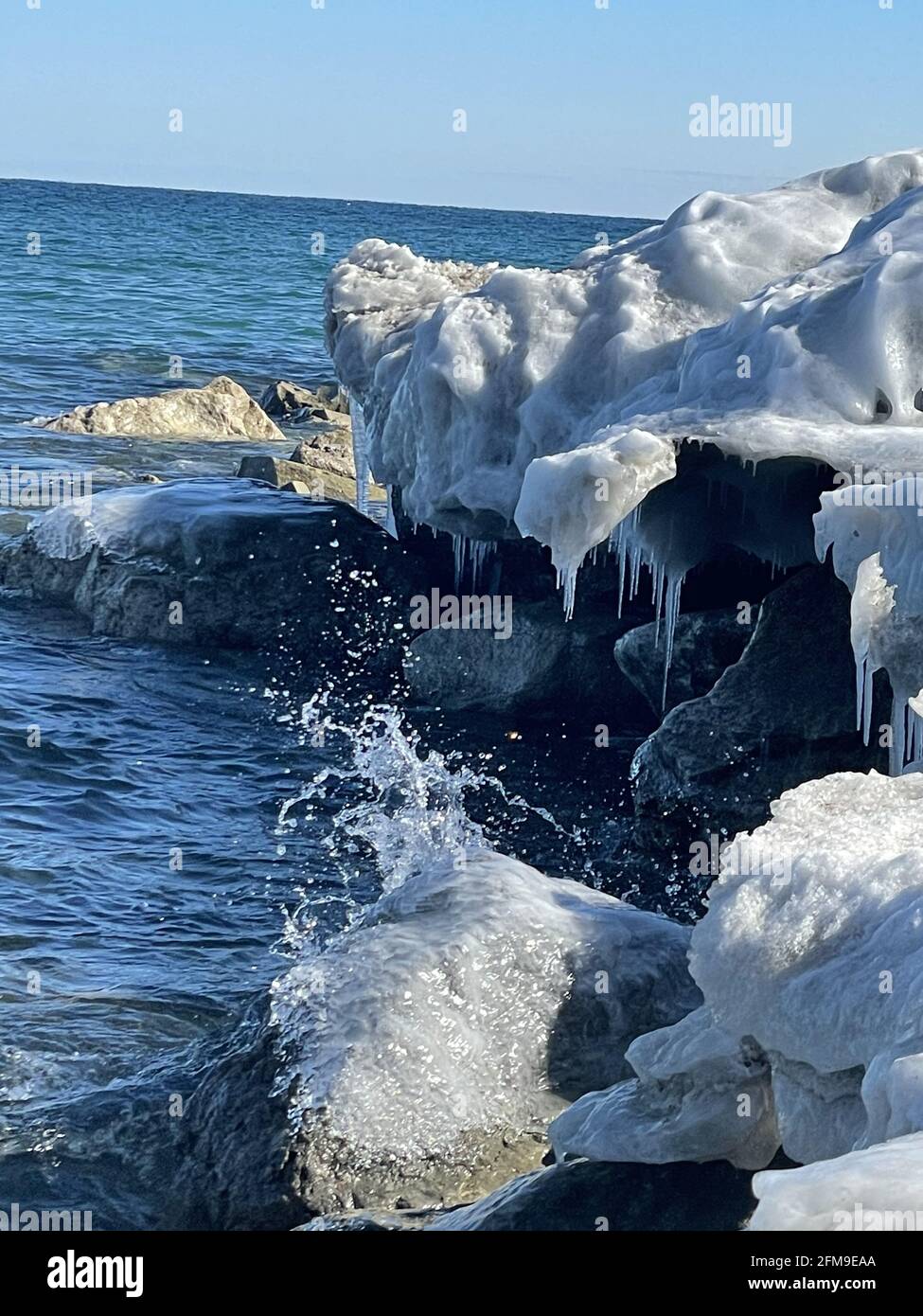 Ice In Rocks Ice crystals on rocks hi-res stock photography and images - Alamy