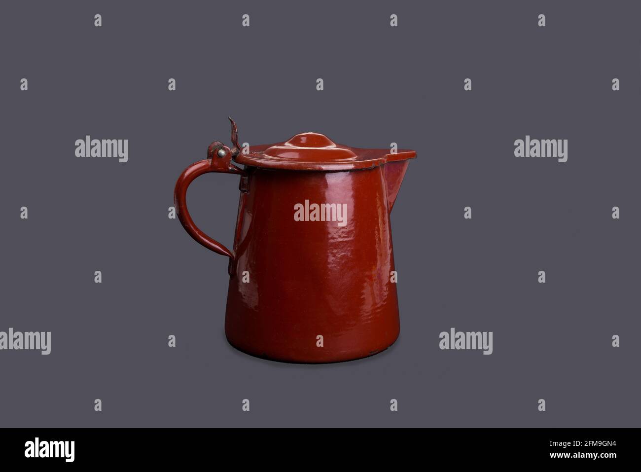 Enameled metal teapot hi-res stock photography and images - Alamy