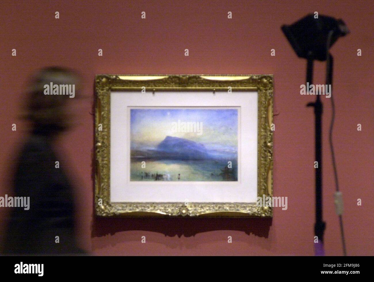 Turner exhibition being finalised at the royal Academy Dec 2000 This ...