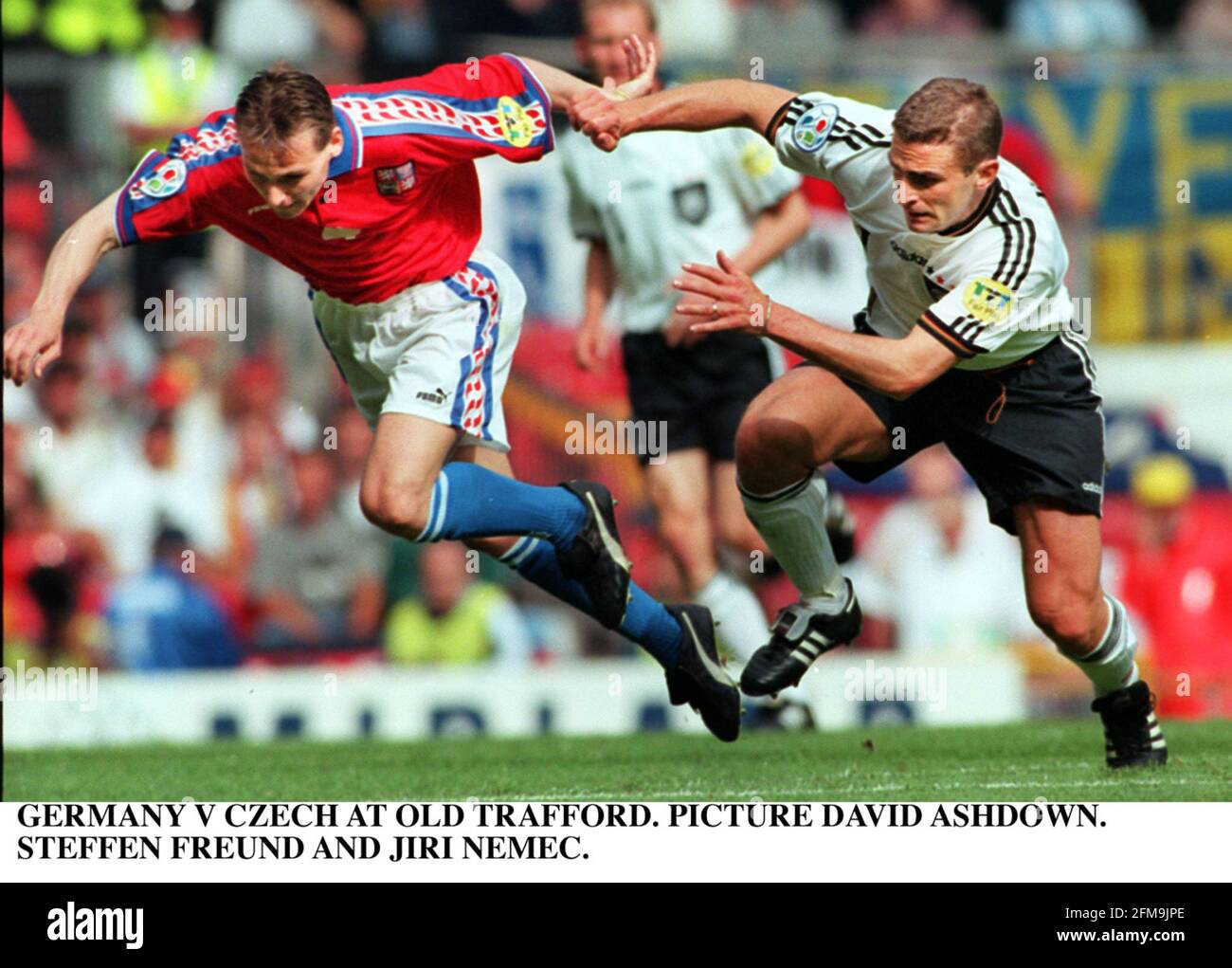 Steffen Freund of Germany and Jiri Nemec of Czech Republic at Old