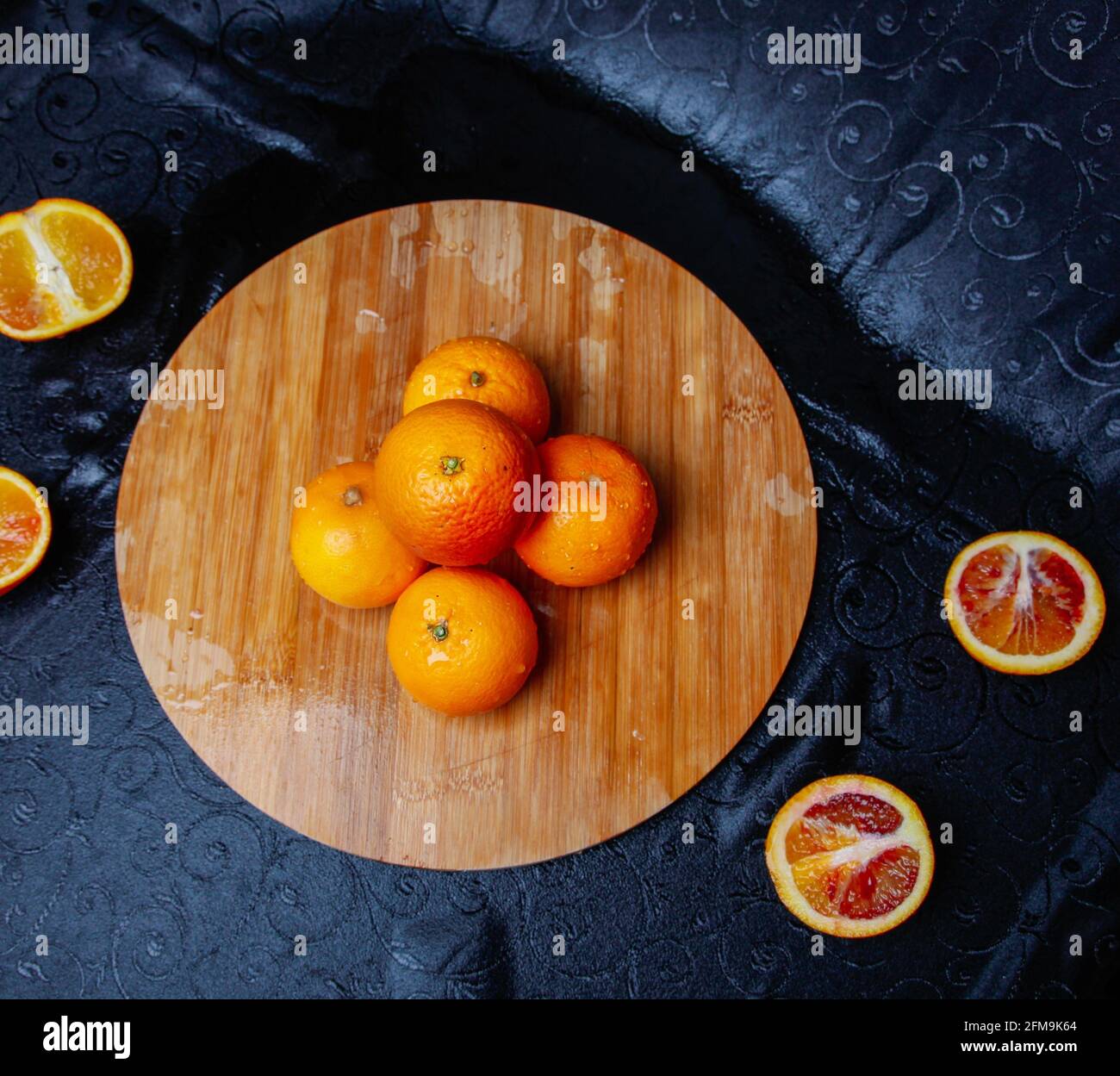 Oranges, blood oranges, vitamin C, lifestyle, food photography Stock Photo