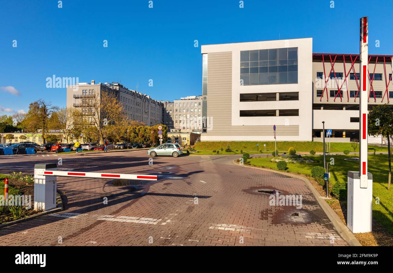 Warsaw, Poland May 06, 2021 Central Clinical Hospital of Internal
