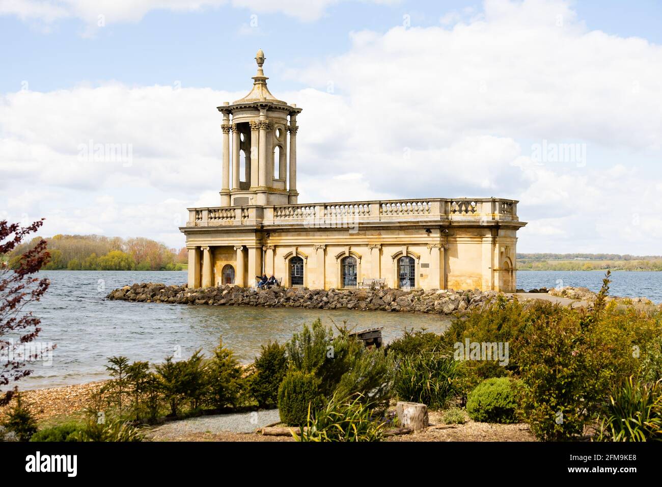Normanton church rutland water hi-res stock photography and images - Alamy