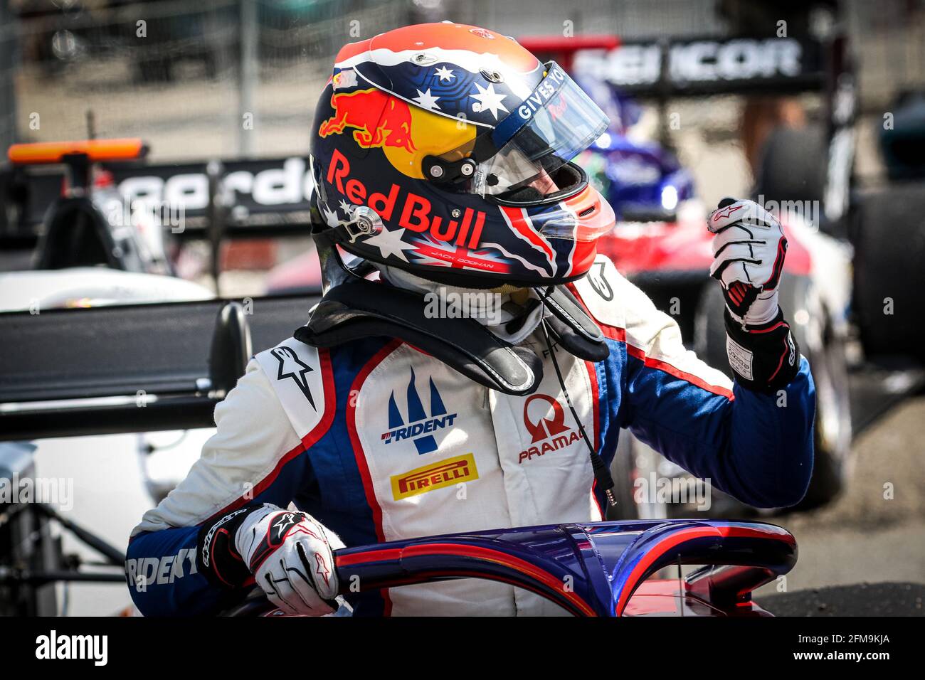 Barcelona Spain 07th May 21 Doohan Jack Aus Trident Racing Dallara F3 Portrait During The 1st Round Of The 21 Fia Formula 3 Championship From May 07 To 10 21 On The
