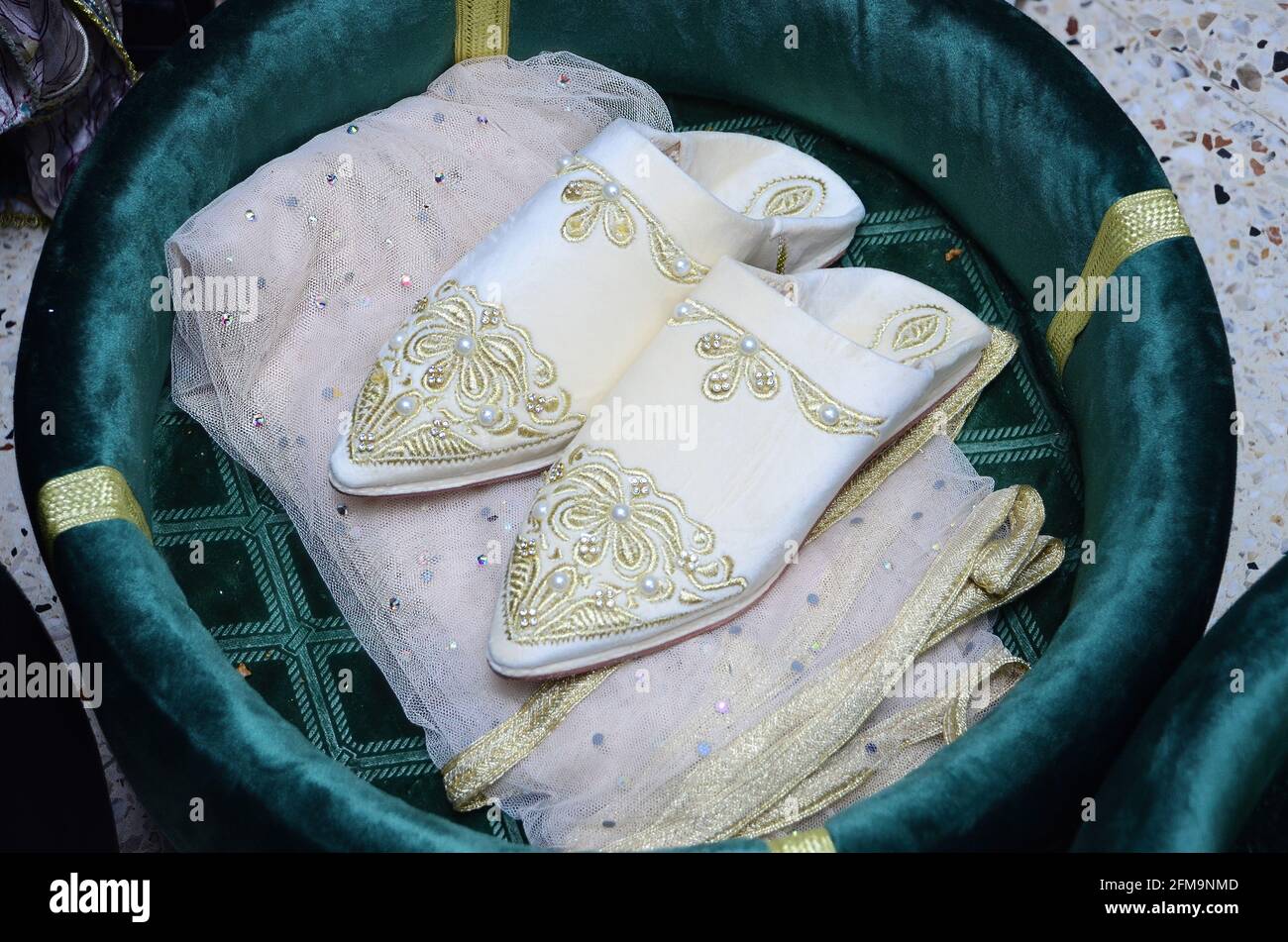 Traditional moroccan shoes hi-res stock photography and images - Alamy